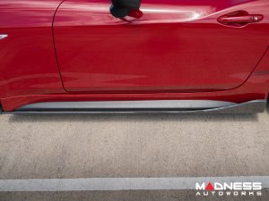 Fiat 124 Spider Side Skirts - Carbon Fiber - Estremo