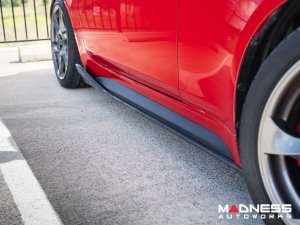 Fiat 124 Spider Side Skirts - Carbon Fiber - Estremo