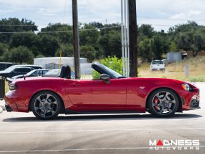 FIAT 124 Spider Custom Wheels by Lorinser - 7.5x17" - Silver Finish