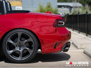 FIAT 124 Spider Custom Wheels by Lorinser - 7.5x17" - Silver Finish