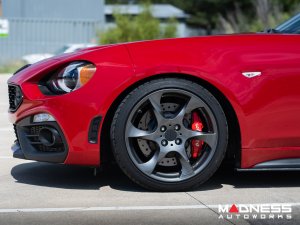 FIAT 124 Spider Custom Wheels by Lorinser - 7.5x17" - Silver Finish