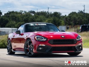 FIAT 124 Spider Custom Wheels by Lorinser - 7.5x17" - Silver Finish