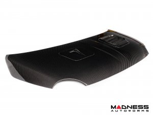 FIAT 500 Hood - Carbon Fiber - w/ Vents FIAT 500 Hood - Carbon Fiber - w/ Vents