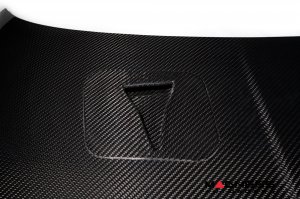 FIAT 500 Hood - Carbon Fiber - w/ Vents FIAT 500 Hood - Carbon Fiber - w/ Vents