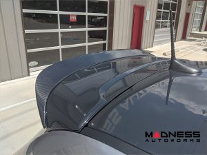 FIAT 500 ABARTH Roof Spoiler - Carbon Fiber - Duckbill  