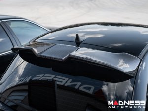 thumbnail image 2 of SOBMART Roof Spoiler For Fiat 500 2008+ Abarth – Unpainted Fiberglass Tuning Spoiler 2 of 4