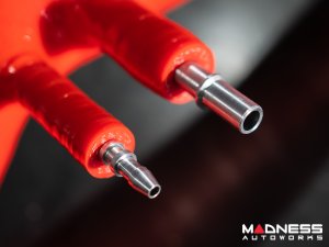 FIAT 500 Air Filter Housing Upgrade Kit - 1.4L Multi Air Turbo - Red w/ BMC Filter (pre 2015)