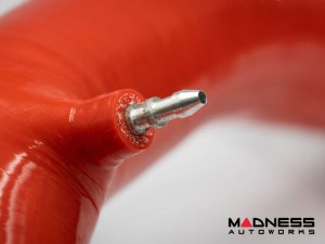 FIAT 500 Air Filter Housing Upgrade Kit - 1.4L Multi Air Turbo - Red w/ BMC Filter - (2015 - on)