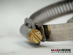 FIAT 500 Air Filter Housing Upgrade Kit - 1.4L Multi Air Turbo - Red w/o filter (2015 - on)