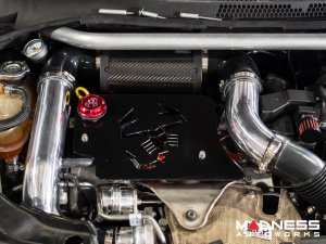 FIAT 500 Performance Air Intake System - 1.4L Multi Air Turbo - MAXFlow Set - Polished Finish + Black Engine Cover FIAT 500 Performance Air Intake System - 1.4L Multi Air Turbo - MAXFlow Set - Polished Finish + Black Engine Cover