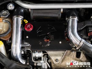 FIAT 500 Engine Cover for MAXFlow Intake System - 1.4L Multi Air Turbo - Scorpion Design - Gloss Black