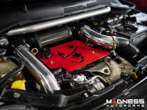 FIAT 500 Performance Air Intake System - 1.4L Multi Air Turbo - MAXFlow - MADNESS - Polished Finish