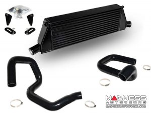 FIAT 500 Front Mount Intercooler - 1.4L Multi Air Turbo - Bar + Plate Design - MADNESS