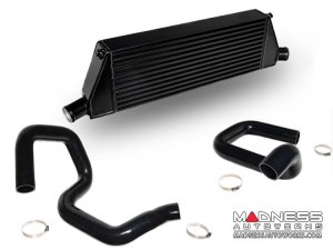 FIAT 500 Front Mount Intercooler - 1.4L Multi Air Turbo - Bar + Plate Design - MADNESS