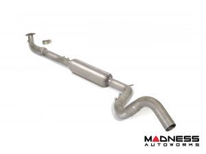 FIAT 500 Performance Exhaust - Ragazzon - Evo Line - Resonated Center Pipe Section