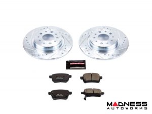 FIAT 500L Brake Kit - Z23 Evolution - Drilled and Slotted - Power Stop - Rear