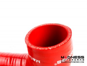 FIAT 500 Air Filter Housing Upgrade Kit - 1.4L Multi Air Turbo - Red w/ BMC Filter - (2015 - on)