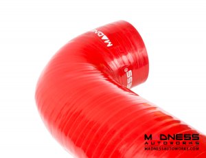 FIAT 500 Air Filter Housing Upgrade Kit - 1.4L Multi Air Turbo - Red w/ BMC Filter - (2015 - on)