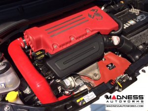 FIAT 500 Air Filter Housing Upgrade Kit - 1.4L Multi Air Turbo - Red w/ BMC Filter - (2015 - on)