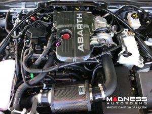FIAT 124 Performance Air Intake System - MAXFlow - MADNESS - Black Powdercoated Finish