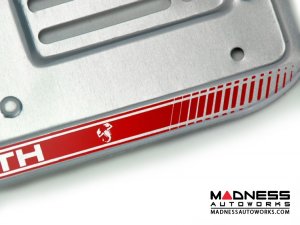 European License Plate Mounting Frame - OFFICINE ABARTH (36 x 11cm)