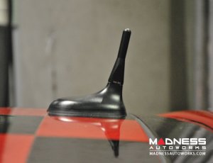 FIAT 500 Oval Base Black Stubby Antenna (2012-2019) 