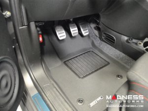 FIAT 500 Floor Liners - Premium - Front + Rear Set