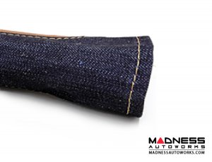 FIAT 500 eBrake Handle Cover - Black Italy - Denim