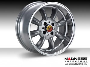 FIAT 500 Custom Wheels - Monza 15x7.5" 4-98 BP - Silver Finish