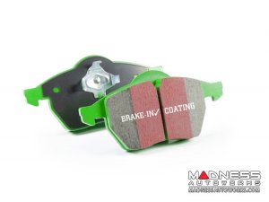 FIAT 124 Brake Pads - Front - EBC - Green Stuff - ABARTH w/ Brembo Brakes