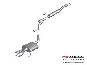 FIAT 500 Performance Exhaust - Magnaflow - 1.4L Non Turbo - Single Exit/ Dual Tip Design