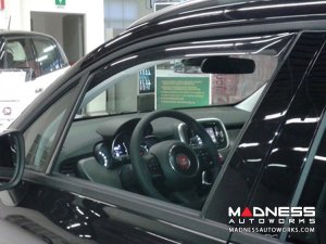 FIAT 500X Side Window Air Deflectors - Front Set FIAT 500X Side Window Air Deflectors - Front Set