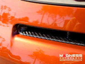 FIAT 500 ABARTH Front Bumper Grill Insert - Carbon Fiber - European Model