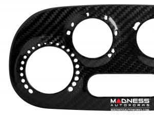 FIAT 500 Temperature Control Panel - Carbon Fiber - Manual Controls FIAT 500 Temperature Control Panel - Carbon Fiber - Manual Controls