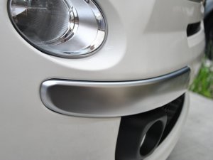 FIAT 500 Front Bumper Trim - Satin Finish - NA Model - left + right