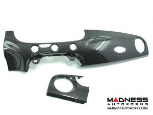 FIAT 500 Custom Dashboard - Carbon Fiber - 2016+