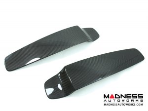 FIAT 500 Sabelt Seat Trim Covers - Carbon Fiber - EU Models w/ Sabelt Seats Only