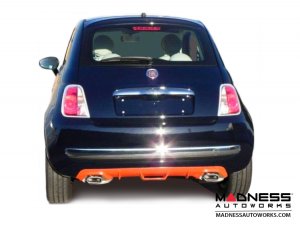 FIAT 500 Diffuser - Add On - FRP - Dual Exit