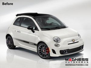 FIAT 500 Front Side Markers - set of 2 - Crystal Black Finish FIAT 500 Front Side Markers - set of 2 - Crystal Black Finish