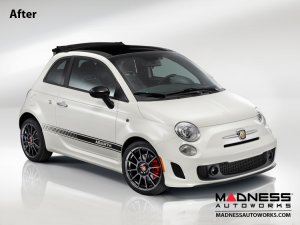 FIAT 500 Front Side Markers - set of 2 - Crystal Black Finish FIAT 500 Front Side Markers - set of 2 - Crystal Black Finish