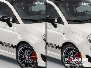 FIAT 500 Front Side Markers - set of 2 - Crystal Black Finish FIAT 500 Front Side Markers - set of 2 - Crystal Black Finish