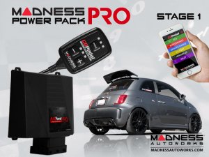 FIAT 500 MADNESS Power Pack PRO - Stage 1 - 1.4L Turbo Models