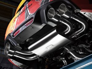 FIAT 124 Performance Exhaust - ABARTH - Axle-Back - Valved - Quad Tips - Ragazzon - 102mm