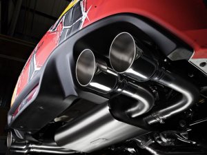 FIAT 124 Performance Exhaust - ABARTH - Axle-Back - Valved - Quad Tips - Ragazzon - 102mm