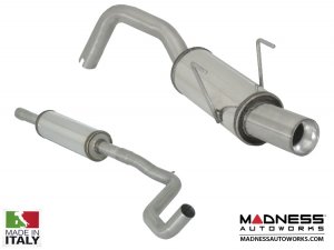 FIAT 500 Performance Exhaust - Ragazzon - H2 Flow Line - Side Exit Design