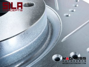 FIAT 500 Brake Rotors (2) - Front - SILA Concepts - Performance -
