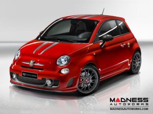 FIAT 500 ABARTH Tributo Ferrari Alloy Wheel Set - Gold Finish