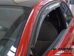 FIAT 500L Side Window Air Deflectors - Front 2014 - 2020