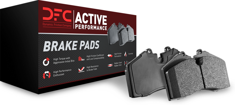 Fiat Ducato Brake Pads - Rear - DFC - 3000 Semi-Metallic - `08-`10