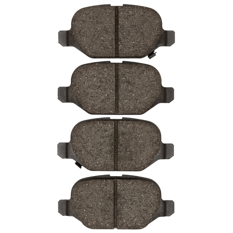 Fiat 500 Brake Pads - Rear - DFC - 5000 Advanced Ceramic - `09-`19